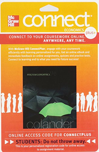 Book MICROECONOMICS-CONNECT PLUS ACCESS CARD free