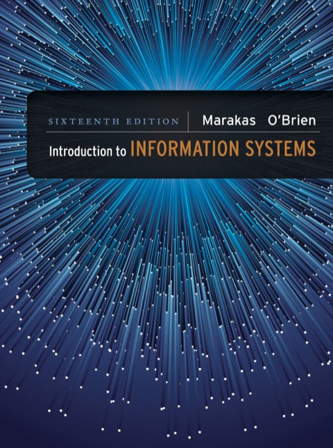 Book Introduction to Information Systems - Loose Leaf, 16th edition free