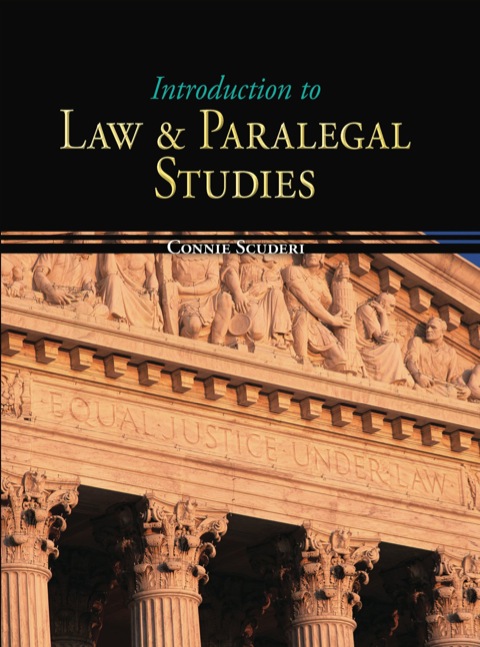Book Introduction to Law & Paralegal Studies free