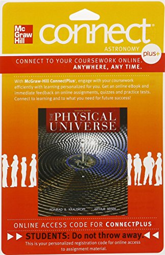 Book Connect 1-Semester Access Card for The Physical Universe free