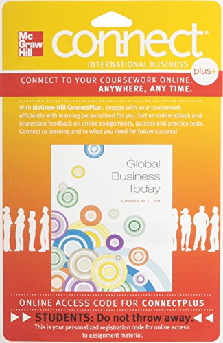 Book Connect 1-Semester Access Card for Global Business Today free