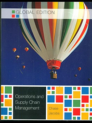 Book Operations & Supply Chain Management, 13th edition, Special edition for The Ohio State University free
