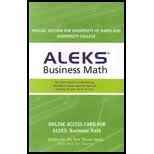 Book Alkeks Business Math Access Card free