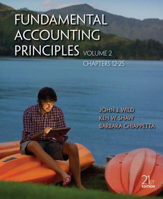 Book Fundamental Accounting Principles Volume 2 (Chapters 12-25) free