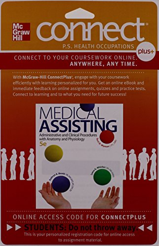 Book Connect 2-Semester Access Card for Medical Assisting: Administrative and Clinical Procedures free