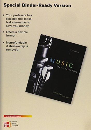 Book Looseleaf for Music: The Art of Listening free
