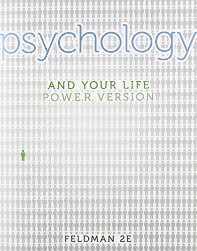 Book Studyguide for Psychology and Your Life by Feldman, Robert S., ISBN 9780077527921 free