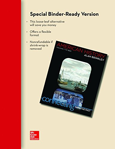 Book Looseleaf for American History: Connecting with the Past Volume 1 free