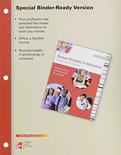 Book LOOSELEAF FOR HUMAN DIVERSITY IN EDUCATION free