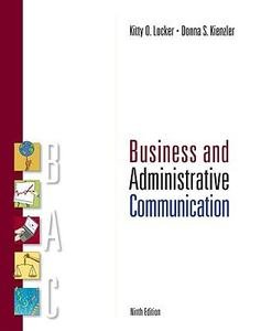 Book Business and Administrative Communication free