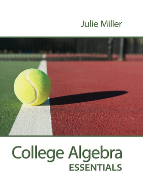 Book College Algebra Essentials, 1st edition free