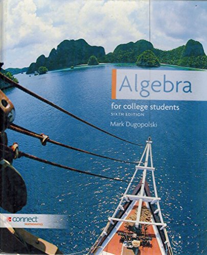Book Algebra for College Students Sixth Edition free
