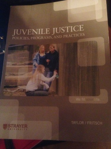 Book JUVENILE JUSTICE POLICIES PROGRAMS AND PRACTICES (POLICIES, PROGRAMS, AND PRACTICES, Third Edition) free