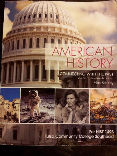 Book American History Connecting With The Past Tulsa Community College free