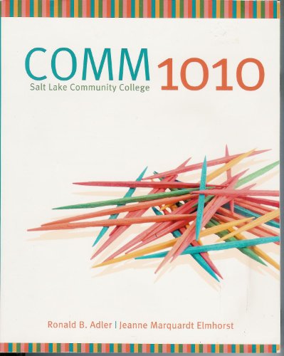 Book Comm 1010 Salt Lake Community College free