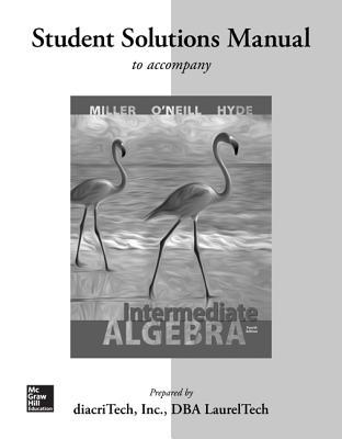 Book Student Solutions Manual for Intermediate Algebra free