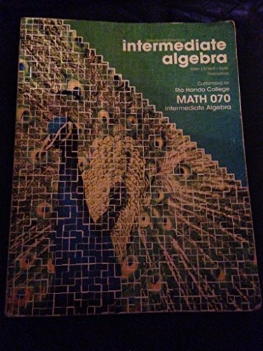 Book Intermediate Algebra Math 070 Rio Hondo College free