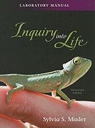 Book Lab Manual t/a Inquiry into Life by Mader,Sylvia. [2010,13th Edition.] Spiral-bound free