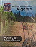 Book Student Guided Notes to Accompany Beginning and Intermediate Algebra (Math 0481 College of DuPage) free