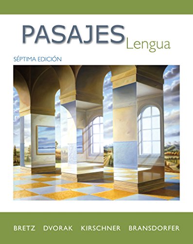 Book LSC (PURDUE UNIV WEST LAFAYETTE) SPAN301/302: Pasajes Lengua, Selected Materials, Purdue free