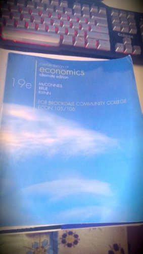 Book Economics (Custom Edition of Economics alternate edition for Brookdale Community College ECON 105/106) free