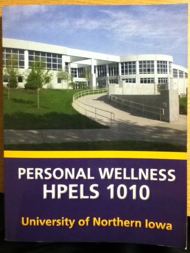 Book Personal Wellness Hpels 1010 University of Northern Iowa free