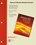 Book Loose-leaf Version Operations and Supply Chain Management The Core free