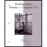 Book Financial and Manag. Accounting-volume 1 Working Papers - 5th Edition free