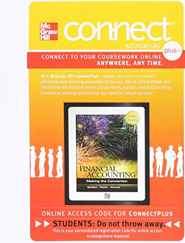 Book Connect 1-Semester Access Card for Financial Accounting: Making the Connection free
