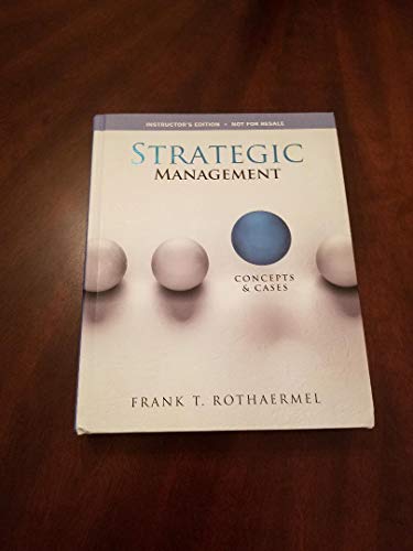 Book Strategic Management (Concepts & Cases) free