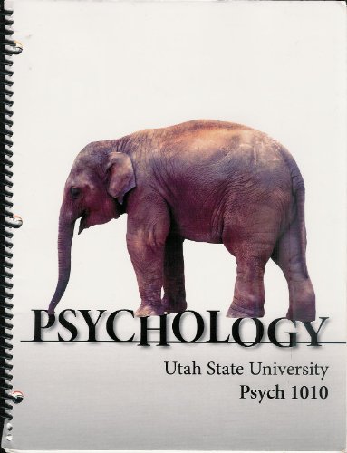 Book Psychology 1010: Utah State University free