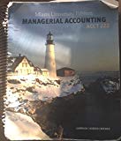 Book Managerial Accounting, 14th edition, ACCT 222 (Miami University) by Garrison/Noreen/Brewer (2012-05-03) free