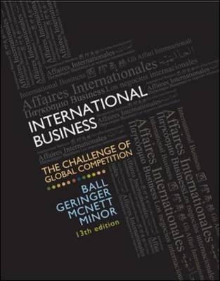 Book International Business: The Challenge of Global Competition, 13th Edition free