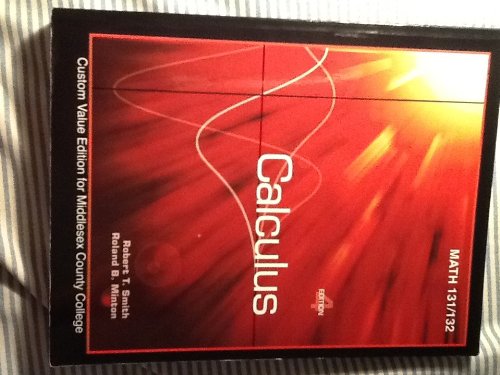 Book Calculus math 131/132 (Custom Value Edition for Middlesex County College) free