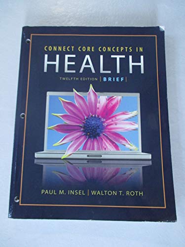 Book Connect Core Concepts In Health: Brief / With McGraw-Hill Connect Access Card Plus+ free