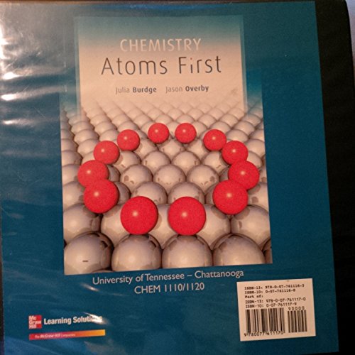 Book Chemistry: Atoms First (Custom Edition for University of Chattanooga CHEM 1110/1120) free