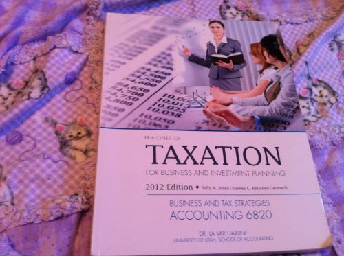 Book Principles of Taxation for Busines and Investment Planning free