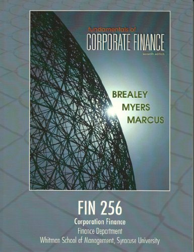 Book Fundamentals of Corporate Finance 7th Edition free