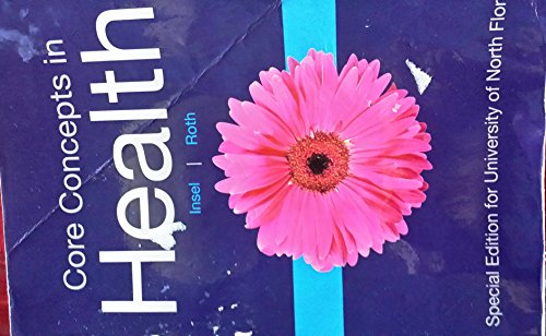 Book Core Concepts in Health, Special Edition for University of North Florida free