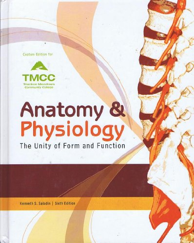 Book Anatomy & Physiology The Unity of Form and Function Custom Edition for TMCC Truckee Meadows Community College free