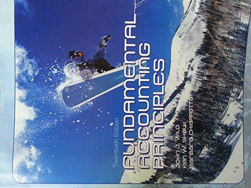 Book Fundamental Accounting Principles (accounting Principles, 20e) free