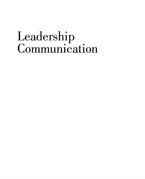 Book Leadership Communication free