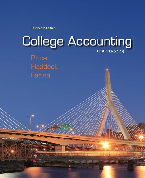 Book College Accounting (Chapters 1-13) free