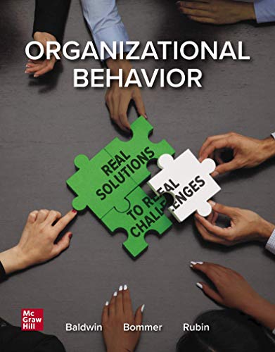 Book Loose Leaf for Organizational Behavior: Real Solutions to Real Challenges free