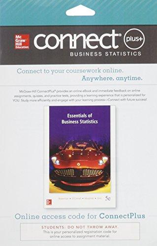 Book Connect 1-Semester Access Card for Essentials of Business Statistics free