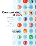 Book Looseleaf Communicating at Work: Strategies for Success in Business and the Professions free