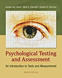 Book Loose Leaf for Psychological Testing and Assessment free