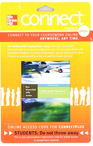 Book Connect 1-Semester Access Card for Corporate Finance: Core free