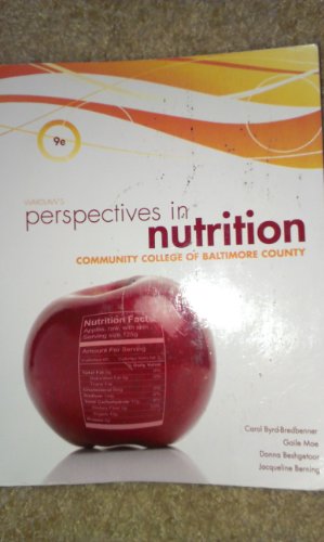 Book Wardlaw's Perspectives in Nutrition (Community College of Baltimore County) free