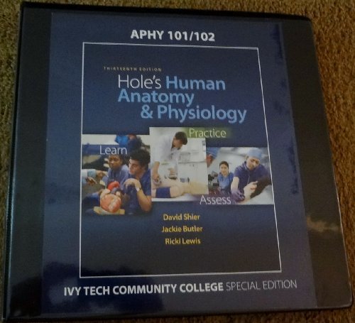 Book Hole's Human Anatomy & Physiology, Thirteenth Edition Ivy Tech Community College Special Edition free